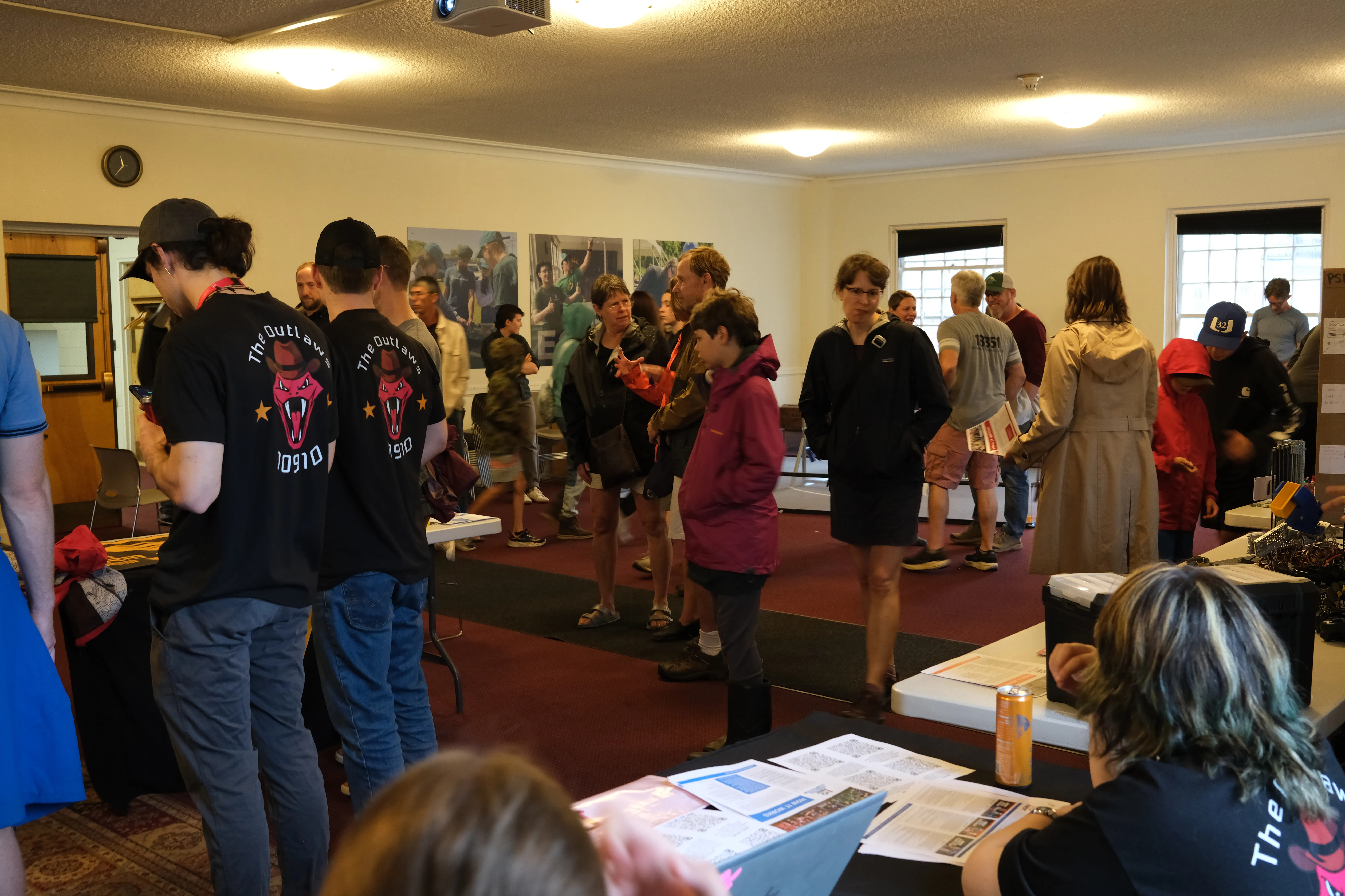Open House attendees at Greenway Institute
